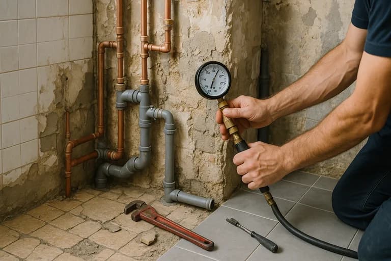 Rénovation réseau plomberie à Nancy